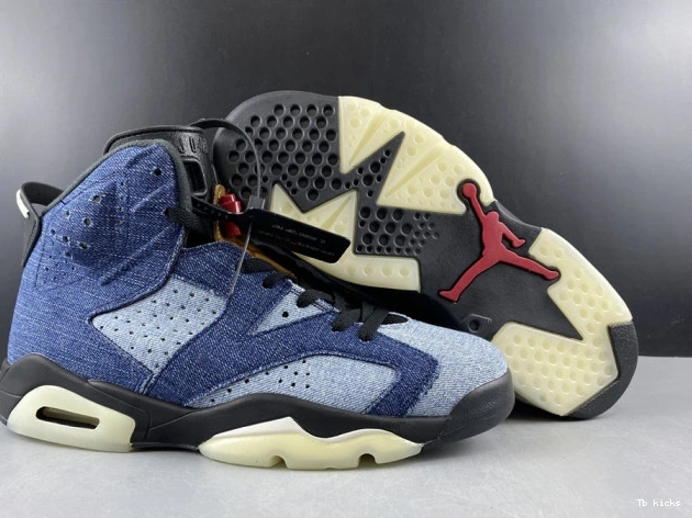 Rep TBK 6 Jordan Air Denim Washed CT5350-401 0809